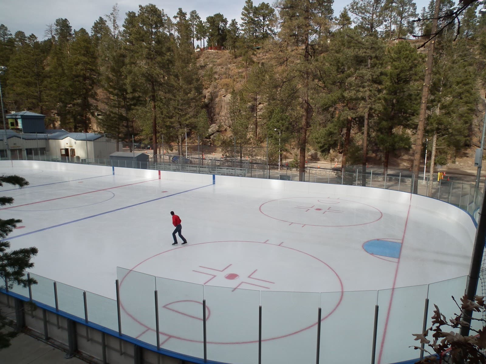 Los Alamos Ice Rink Remains Community Hub, Only NHL Regulation Outdoor Rink