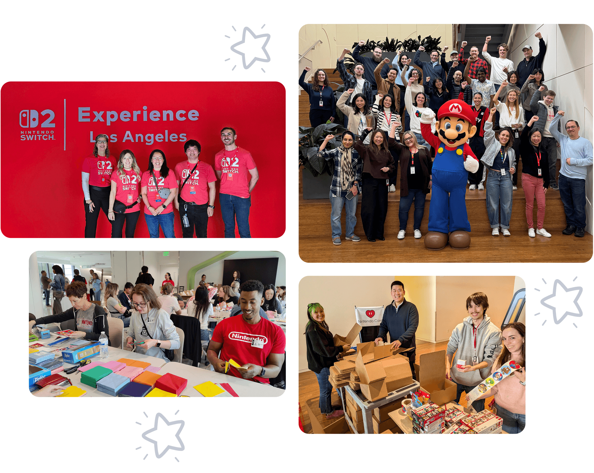 Nintendo spotlights workplace culture with games, volunteering, and team events