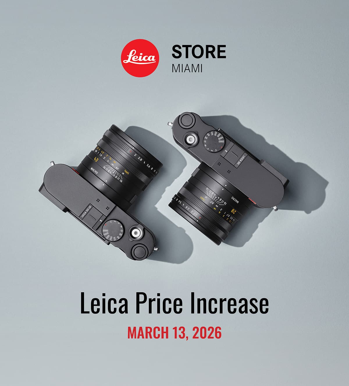 Leica Raises US Camera and Lens Prices Starting March 13