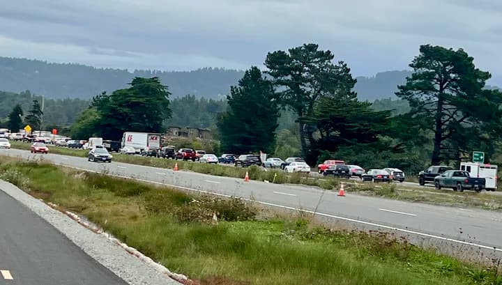 Multiple Highway Debris and Traffic Incidents Disrupt Humboldt County Roads
