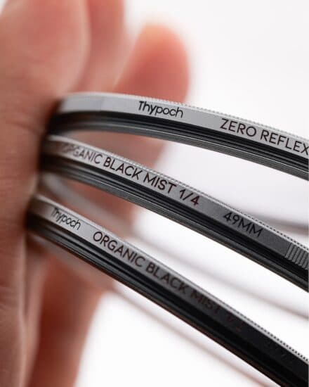 Thypoch launches Zero Reflex filters, ultra-low reflectivity clear and Organic Black Mist