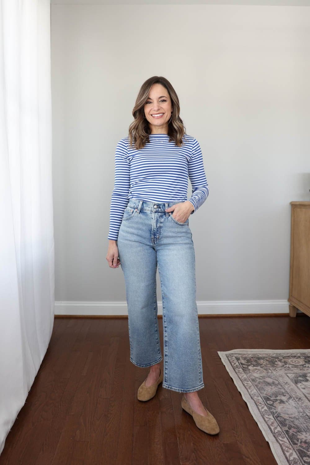 Light-Wash Jeans for Petites: Mid-Rise, High-Rise, Wide-Leg, Cropped Fits
