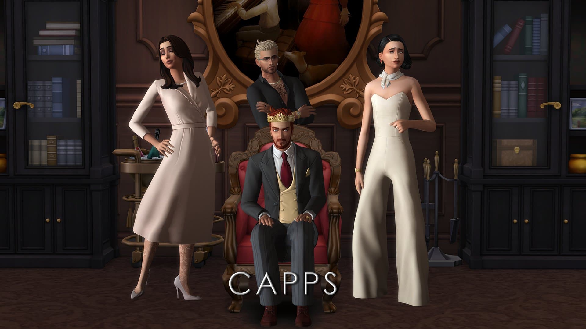 Sims 4 Royalty & Legacy reveals Darong, Thebe and Capp dynasties