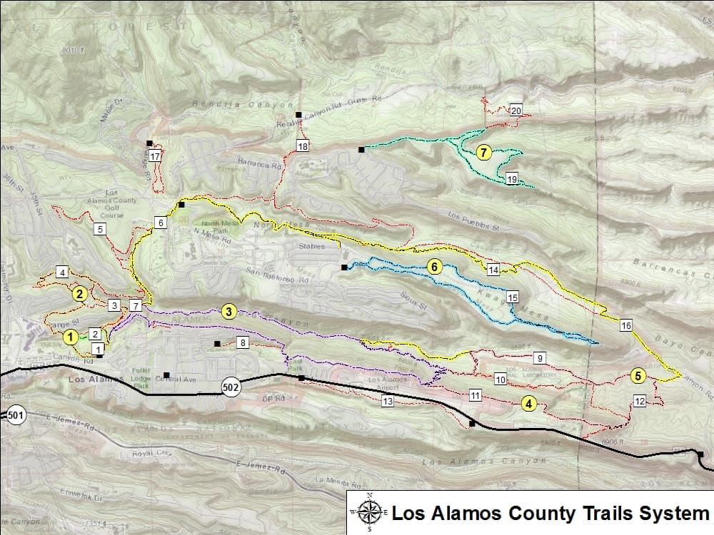Los Alamos County Hosts March 4 Mesa Trail Meeting on ADA Upgrades