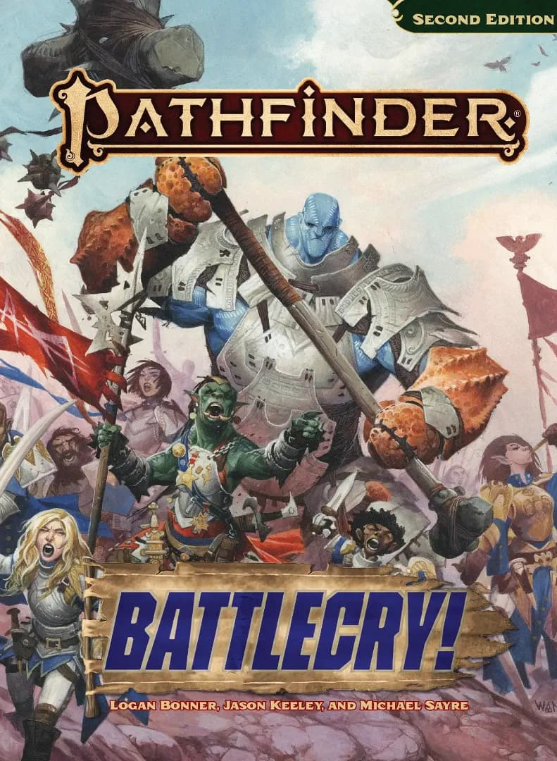 Pathfinder 2 Battlecry! adds commander, guardian, and mass combat rules