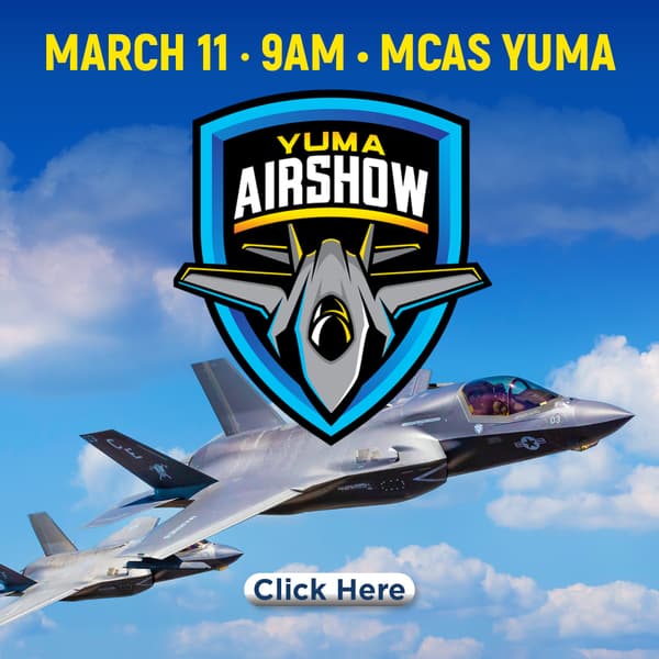 MCAS Yuma Posts Promotional Reel to Build Excitement for 2026 Airshow