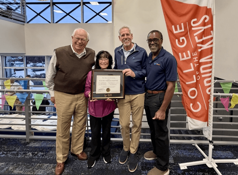 College of the Florida Keys Names Ocean Reef Community Foundation Inaugural Honoree