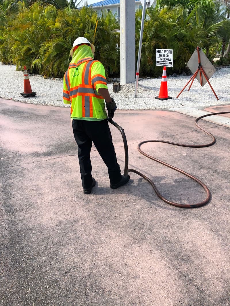 Monroe County Begins Winter Road Preservation, Treats Cudjoe and Keys Roads