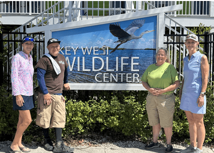 Key West Ladies Golf Association Donates $4,100 to Key West Wildlife Center