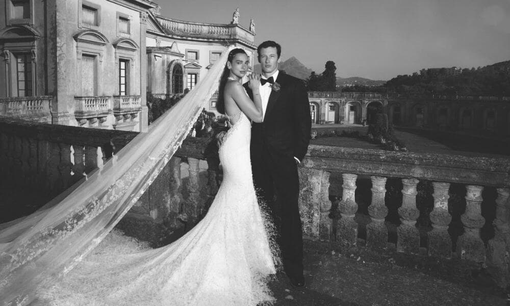 Dua Lipa’s Chanel wedding gown dazzles with 480,000 beads