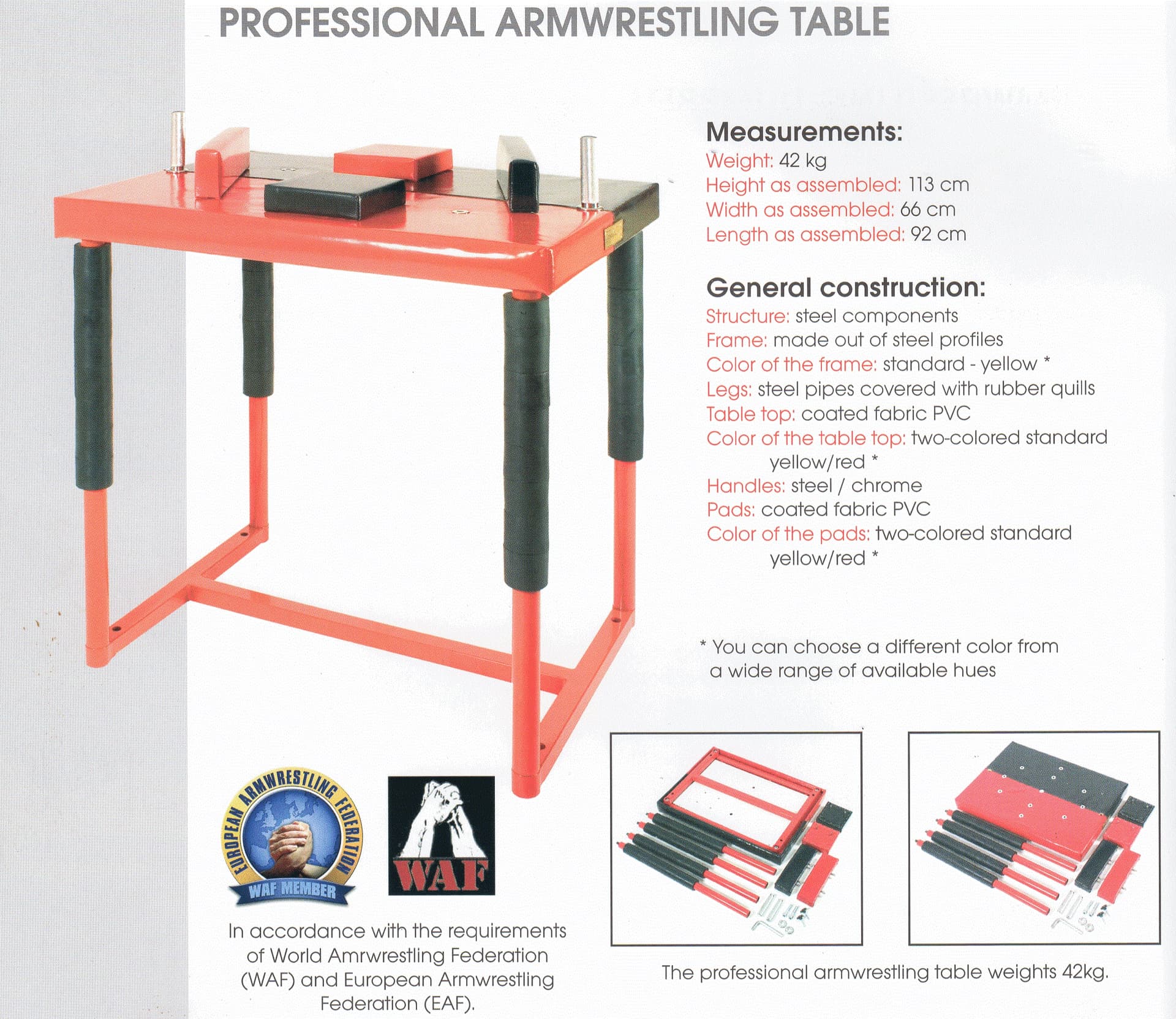 Why the WAF arm wrestling table is engineered for fair competition