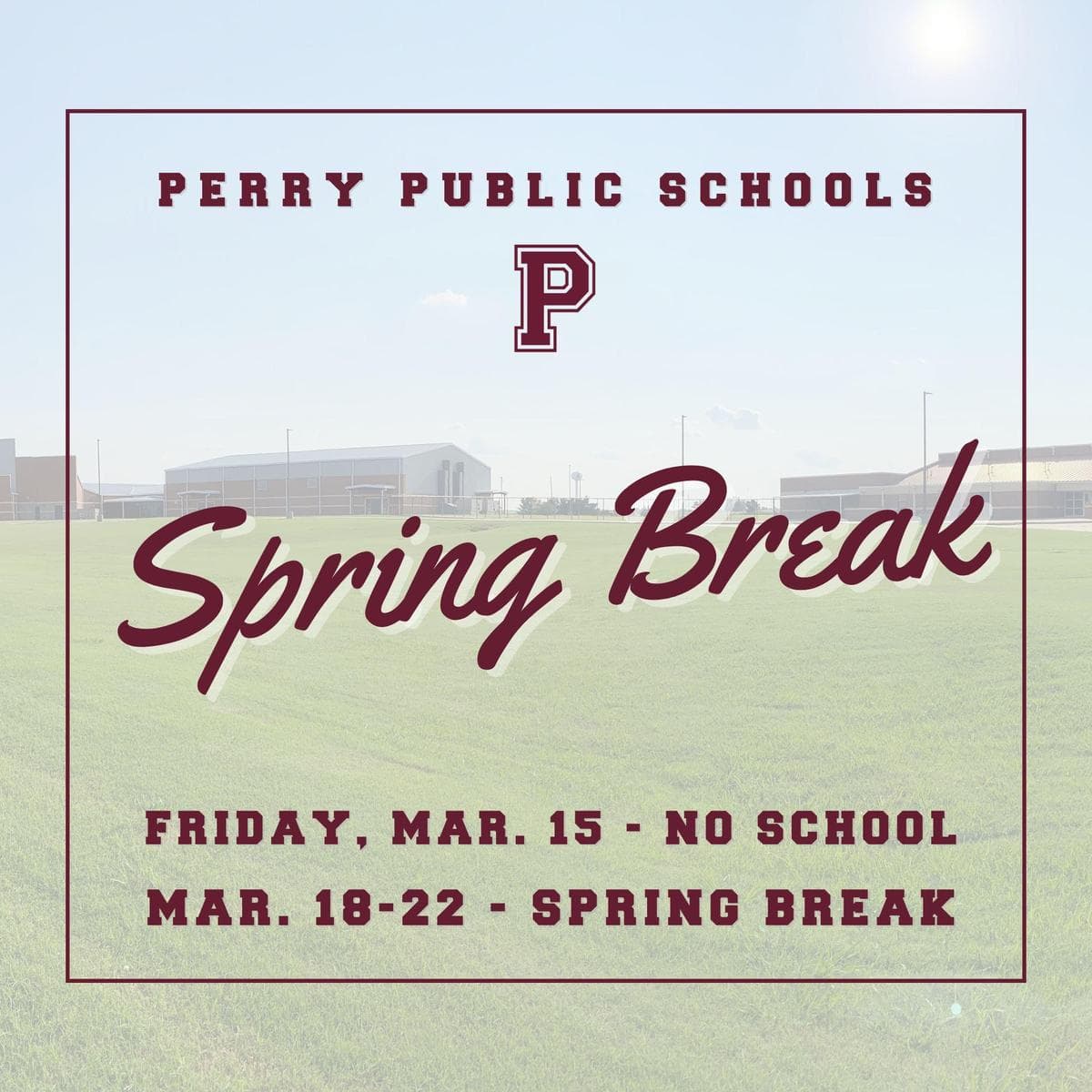Perry County Central High School Schedules SBDM Meeting, Spring Break in March 2026
