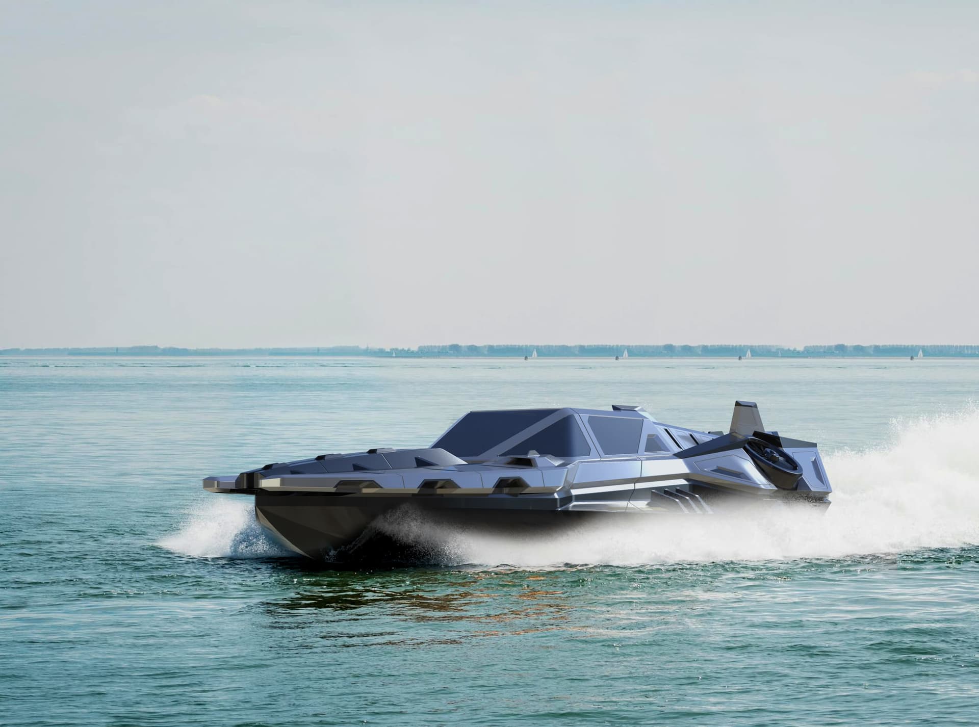 Dubai Maker Launches Commercial 3D Printed Speedboat Vortek