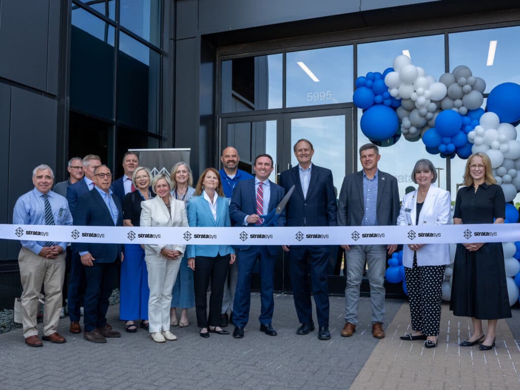 Stratasys opens new headquarters as 3D printing spans new markets
