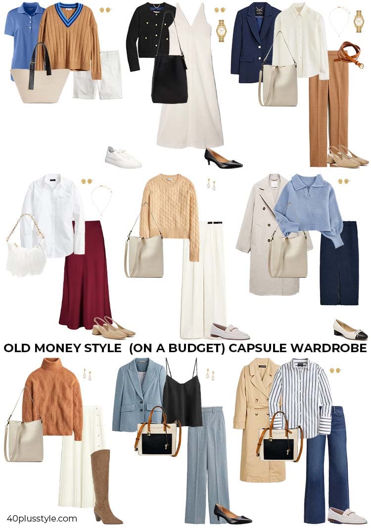 Old Money Capsule Wardrobe for Women Over Forty: Quality Fabrics, Classic Tailoring
