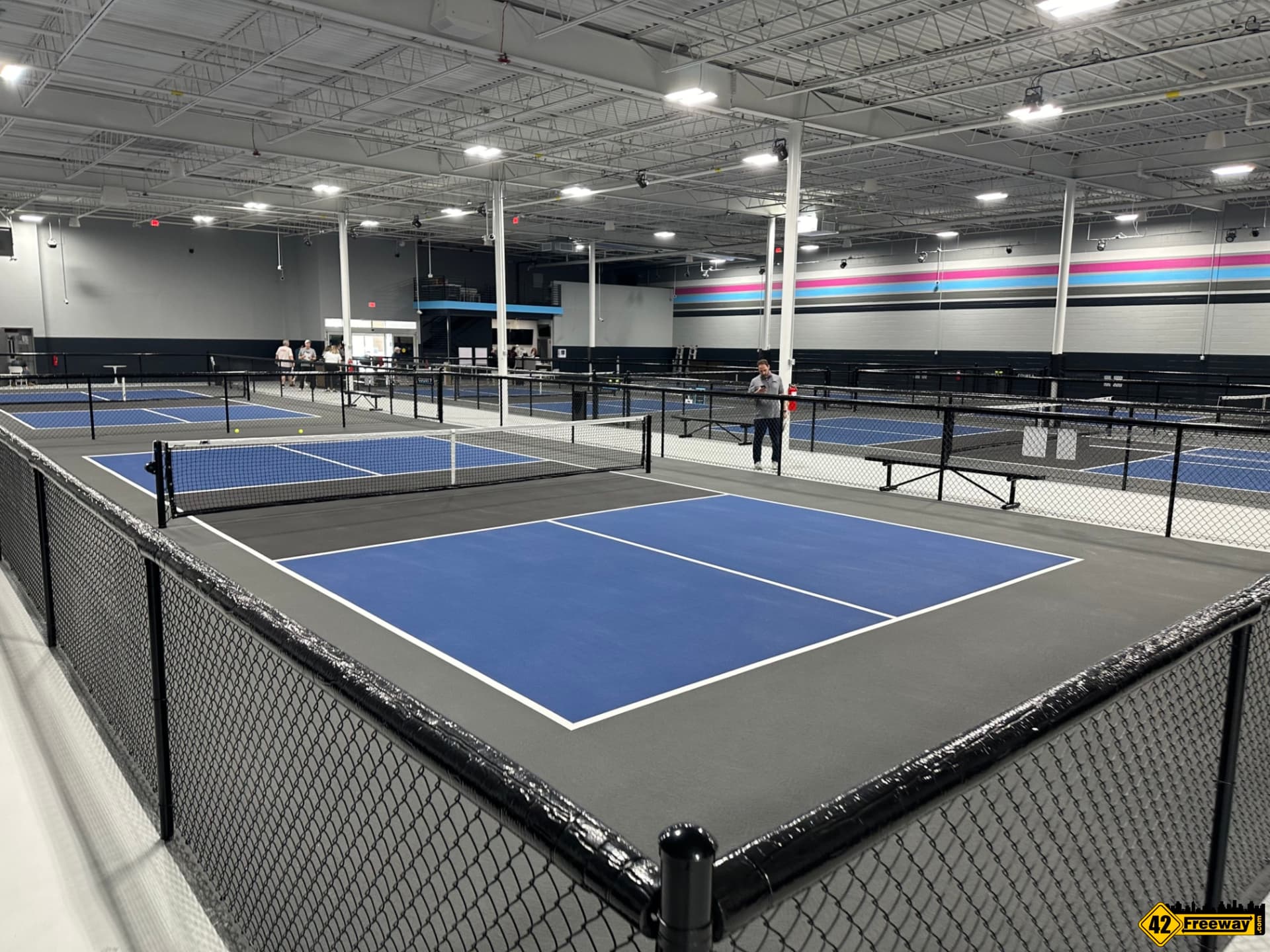 Ace Pickleball Club Opens Nine-Court Indoor Facility in North Brunswick Shopping Center