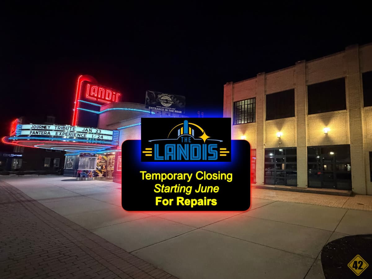 Landis Theater to close temporarily June 1 for repairs, not permanently