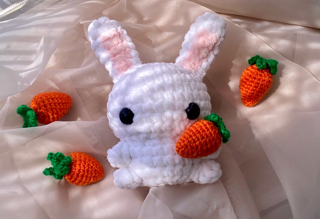 Free Low-Sew Bunny Pattern Offers a Fast, Chunky Easter Amigurumi