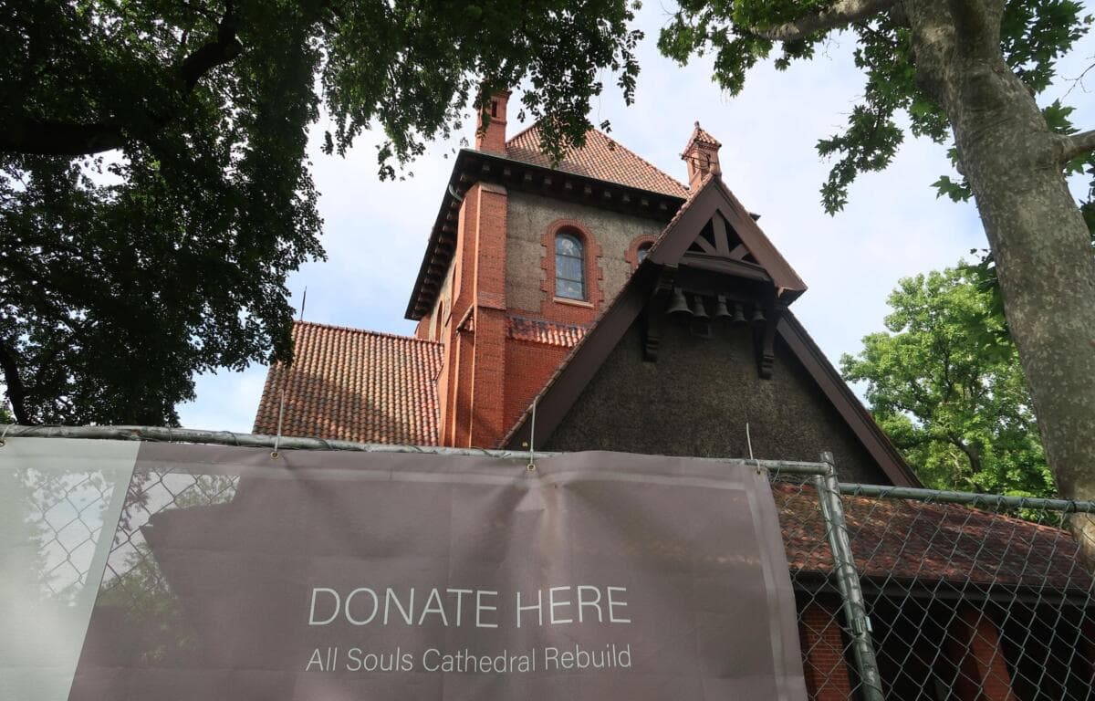 All Souls Cathedral repair bill tops $10 million after Helene