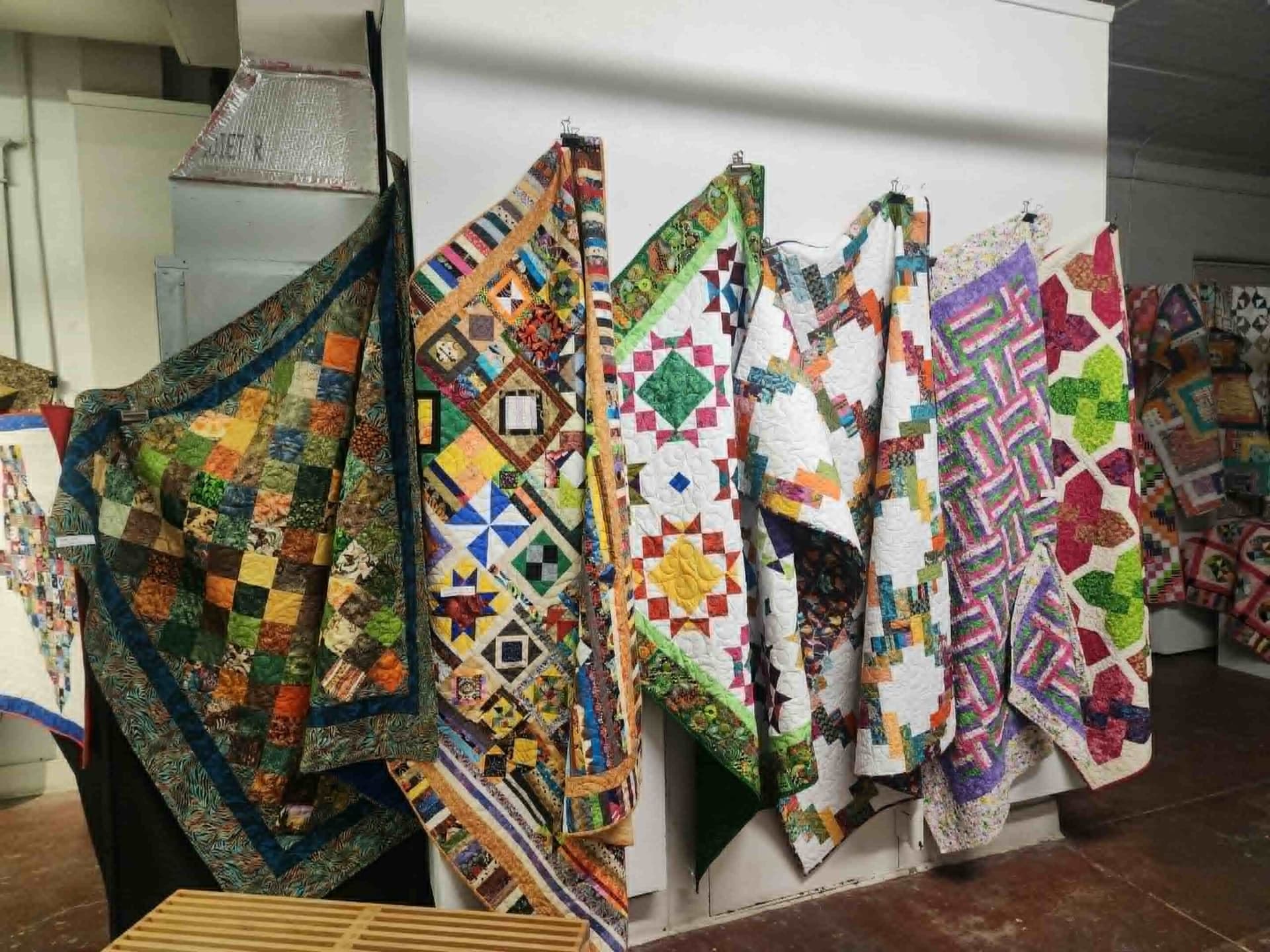 Local Quilters Draw Crowds, Fifty Two Works Showcased at Firehouse