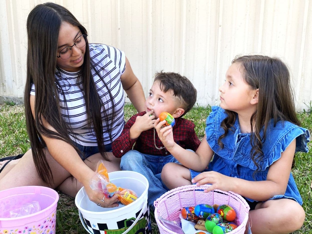 Val Verde County Hosts First Easter Egg Hunt at Faz Annex