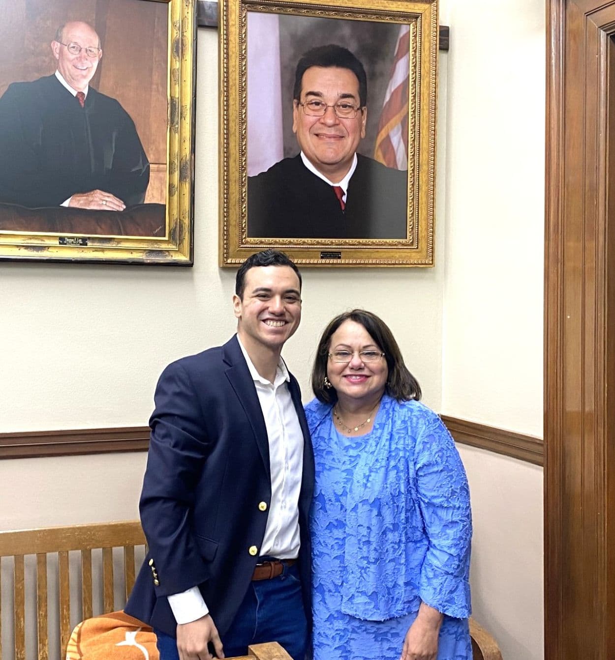 Val Verde County unveils Judge Enrique Fernandez portrait in courthouse ceremony
