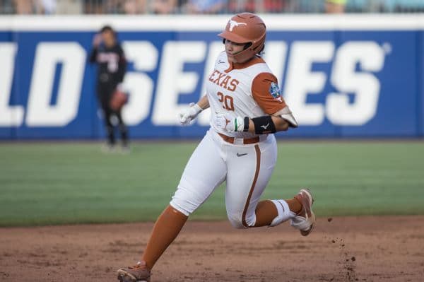 Texas tops Texas Tech in Game 1, nears back-to-back title