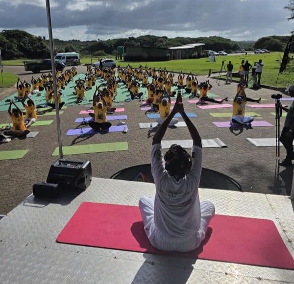 Durban yoga event blends wellness, peace and conservation message