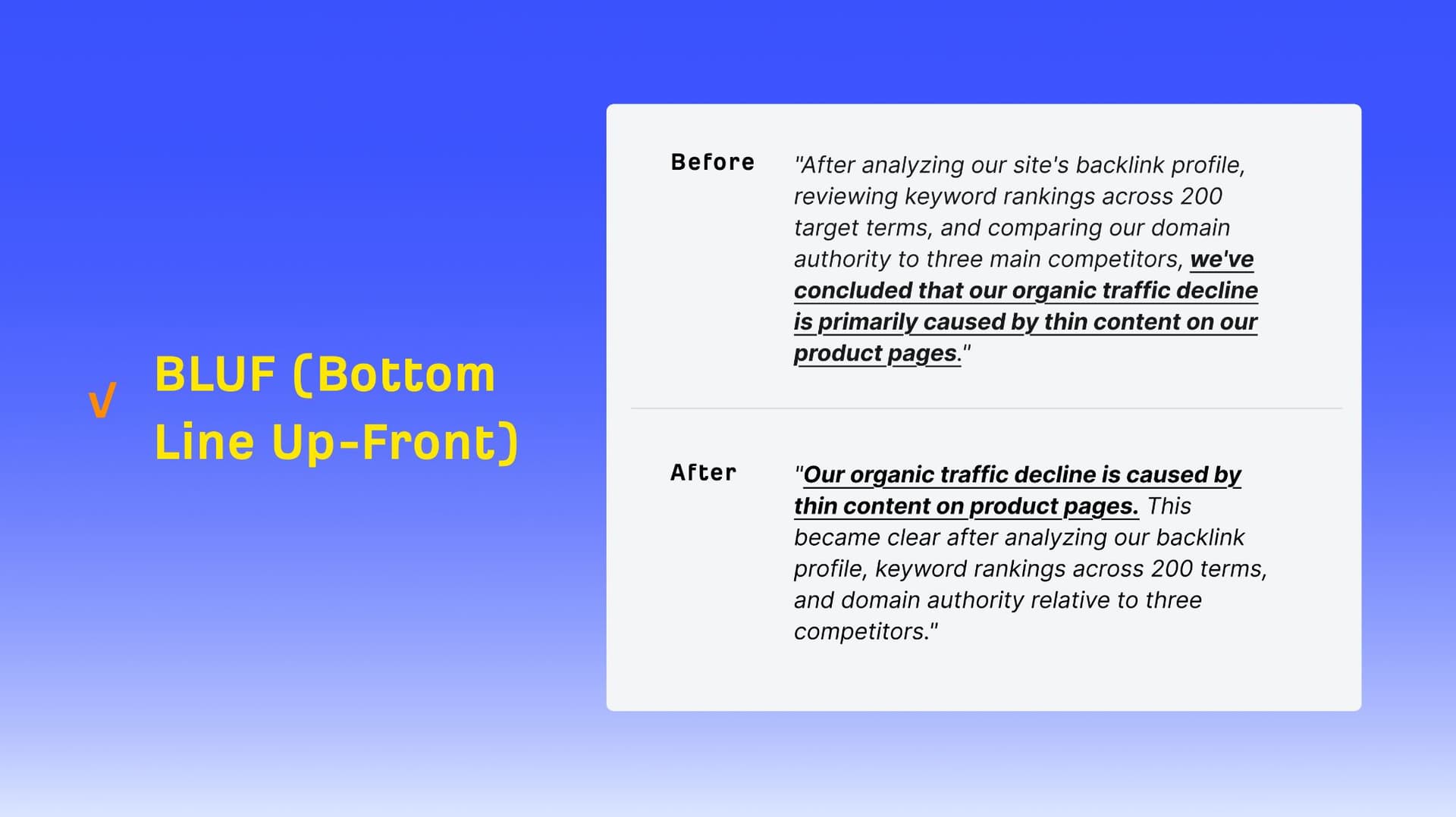 Ahrefs Says AI Visibility Improves With Clear, Answer-First Writing