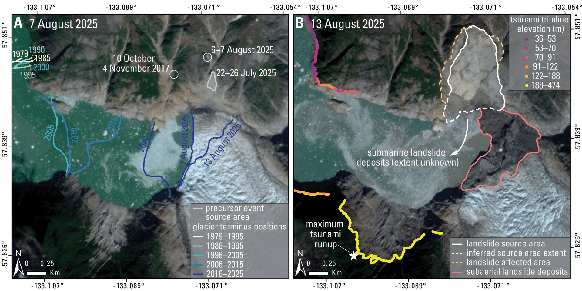 Alaska landslide triggers record tsunami, highlighting rising fjord danger