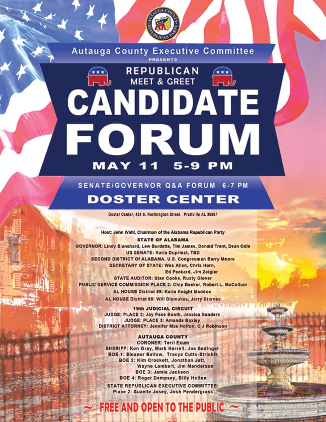 Autauga County GOP hosts Politics in the Park ahead of 2026 elections