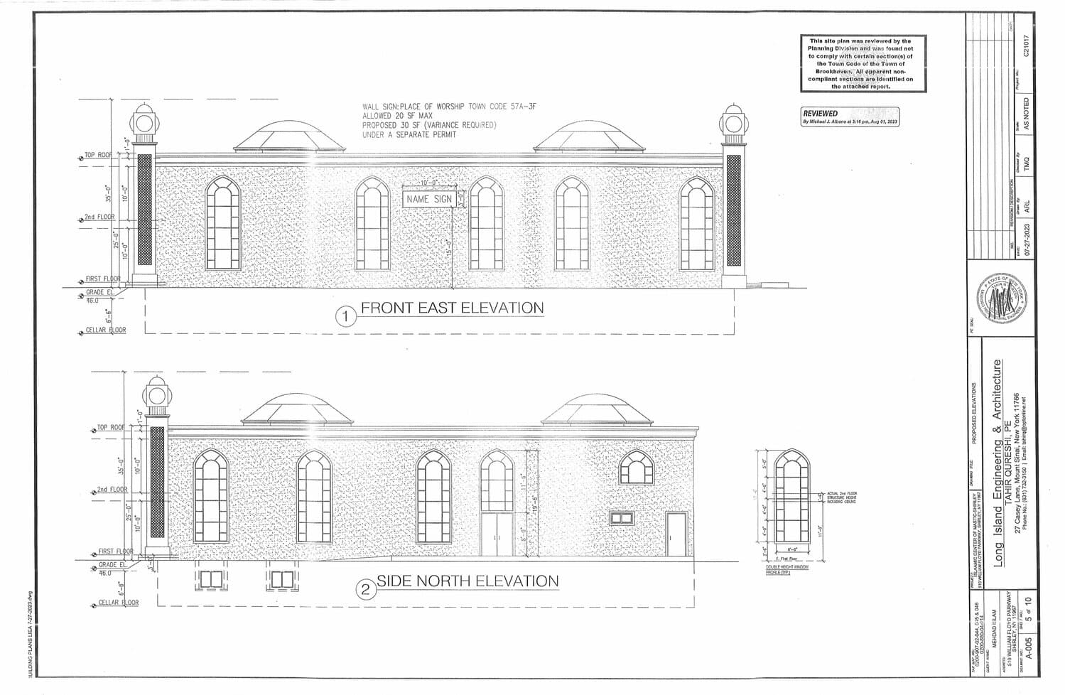 Construction begins on Mastic-Shirley Islamic Center on William Floyd