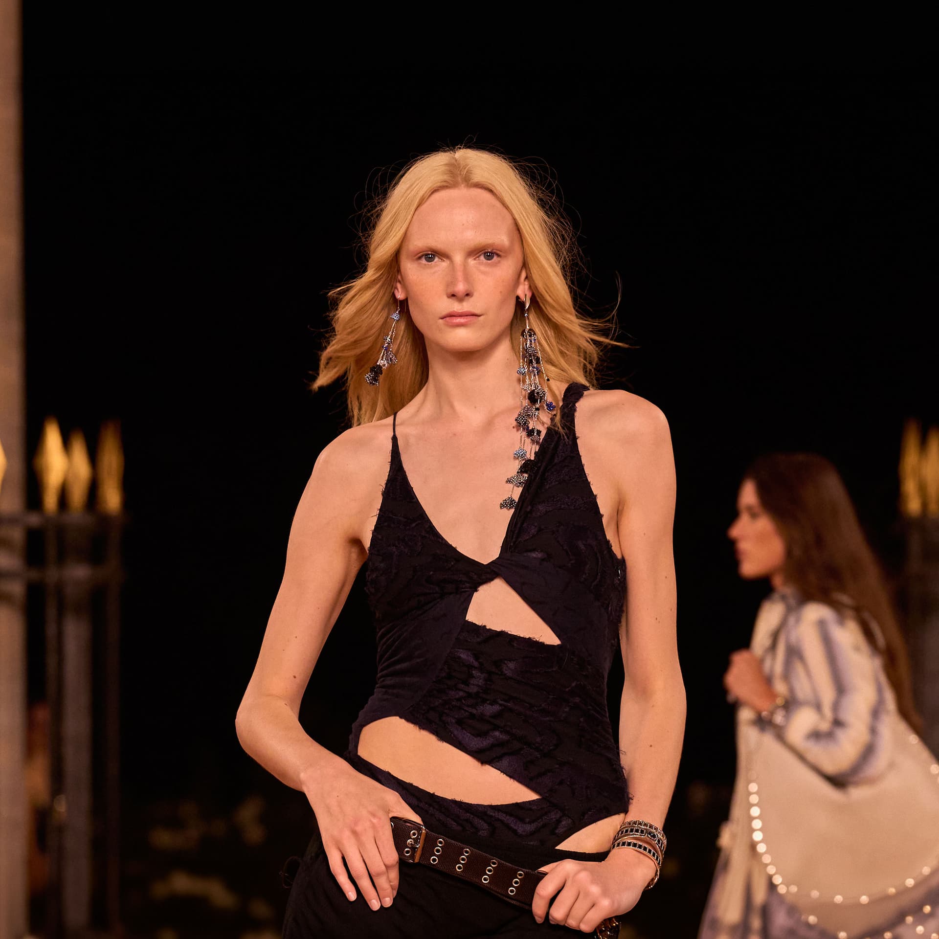 Oversized Gold Earrings Signal a Return to Bold Luxury