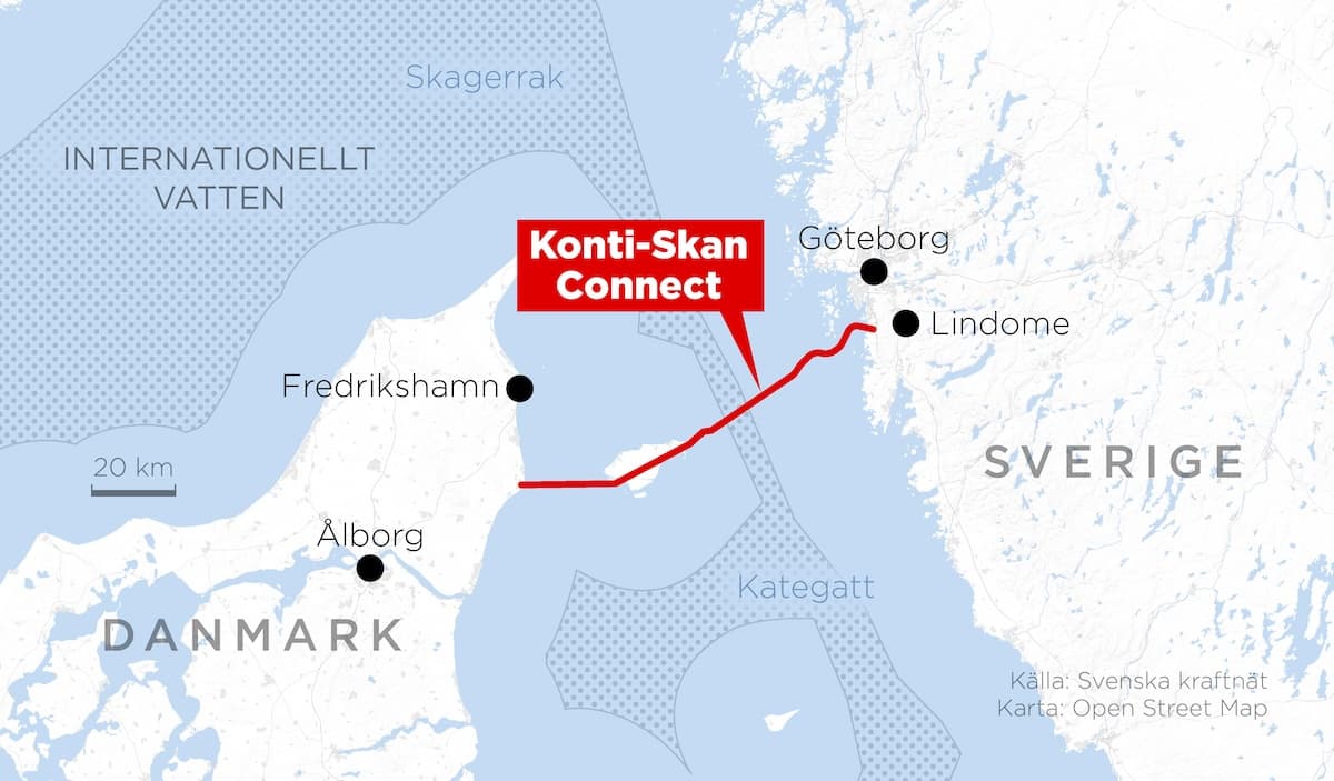Sweden halts Denmark power cable upgrade amid EU fee dispute