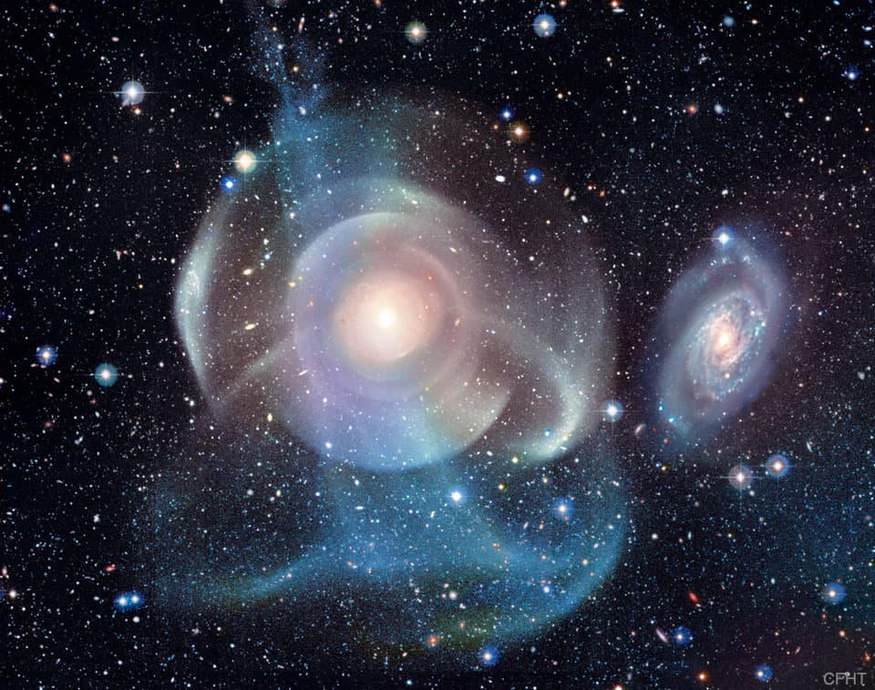 APOD spotlights NGC 474’s shells, revealing hidden galaxy mergers