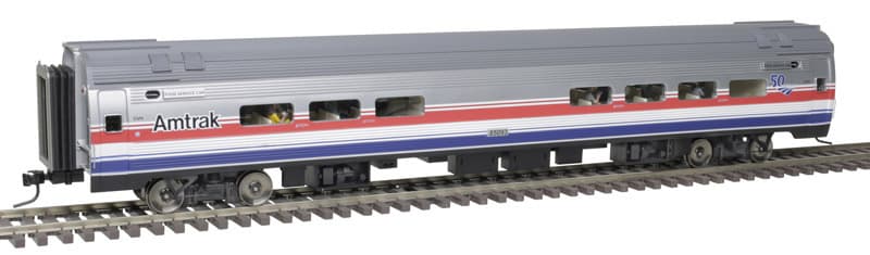 Atlas adds Premier-line Amfleet passenger cars in individual and four-car sets