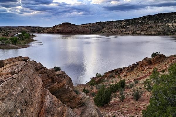 Lyman Lake offers boating, camping and trails in Apache County