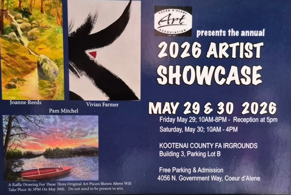 free artist showcase fills Kootenai County Fairgrounds weekend