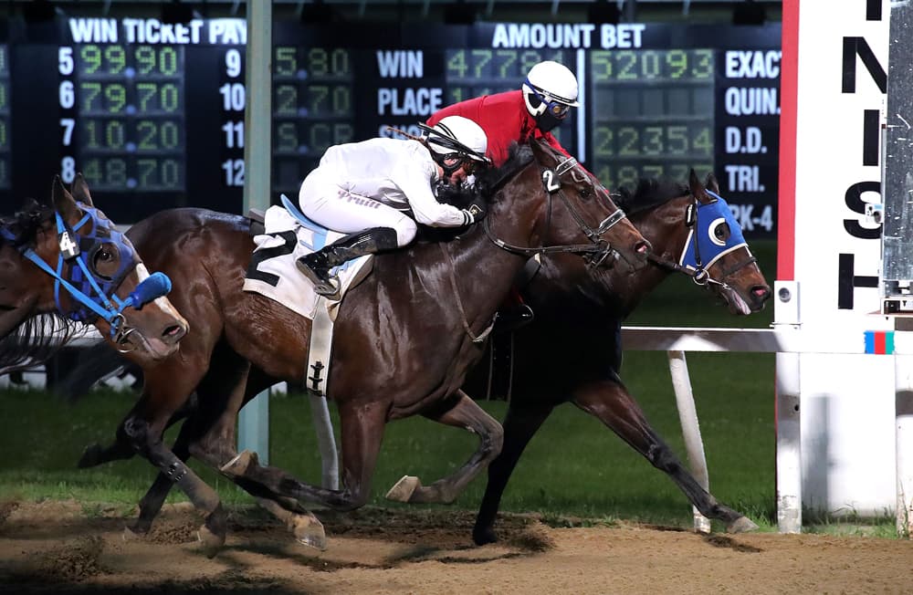 Bergheim wins Free Press Stakes on sloppy track at Assiniboia Downs