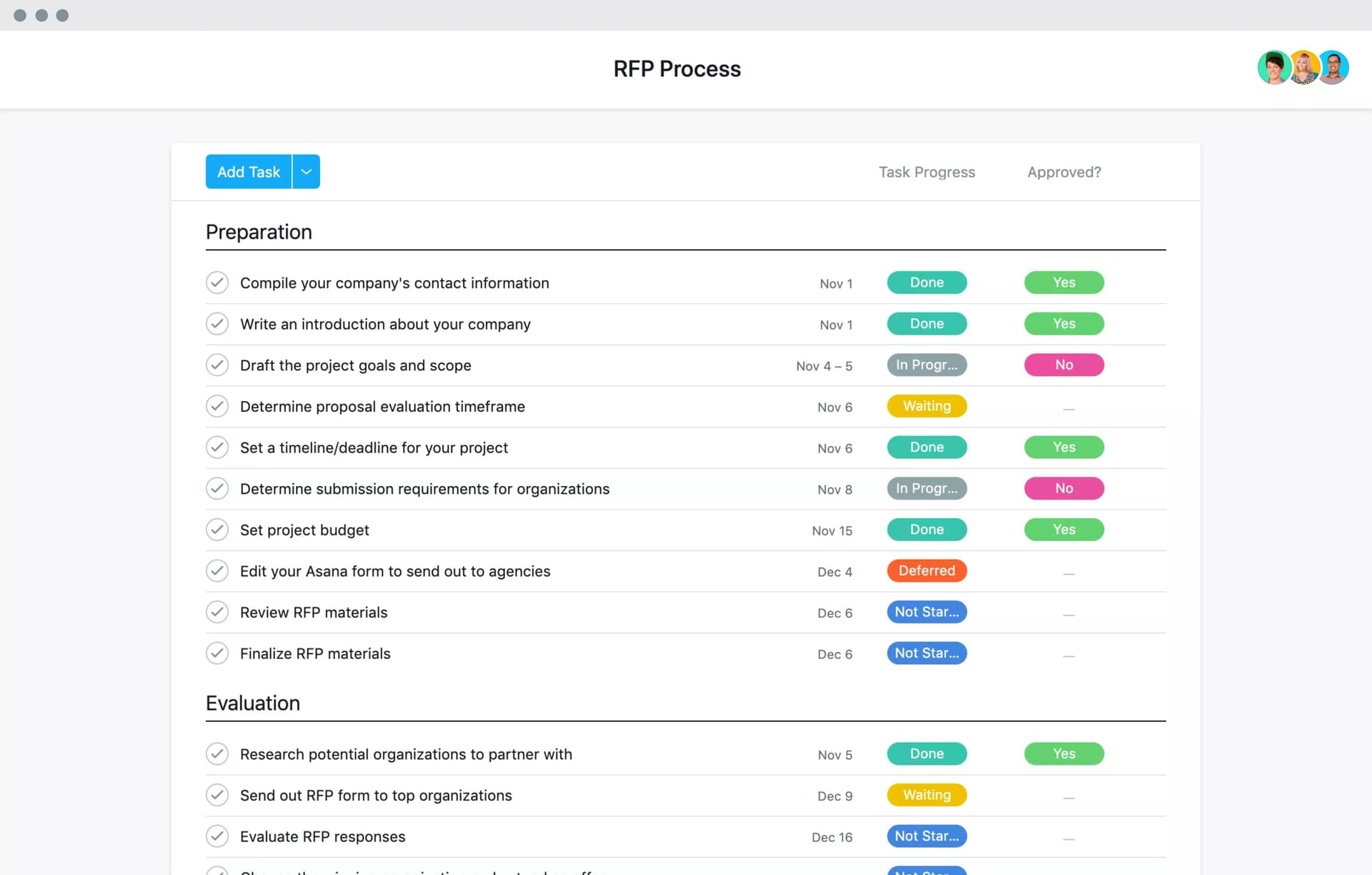 Asana action log template helps teams turn follow-ups into accountability