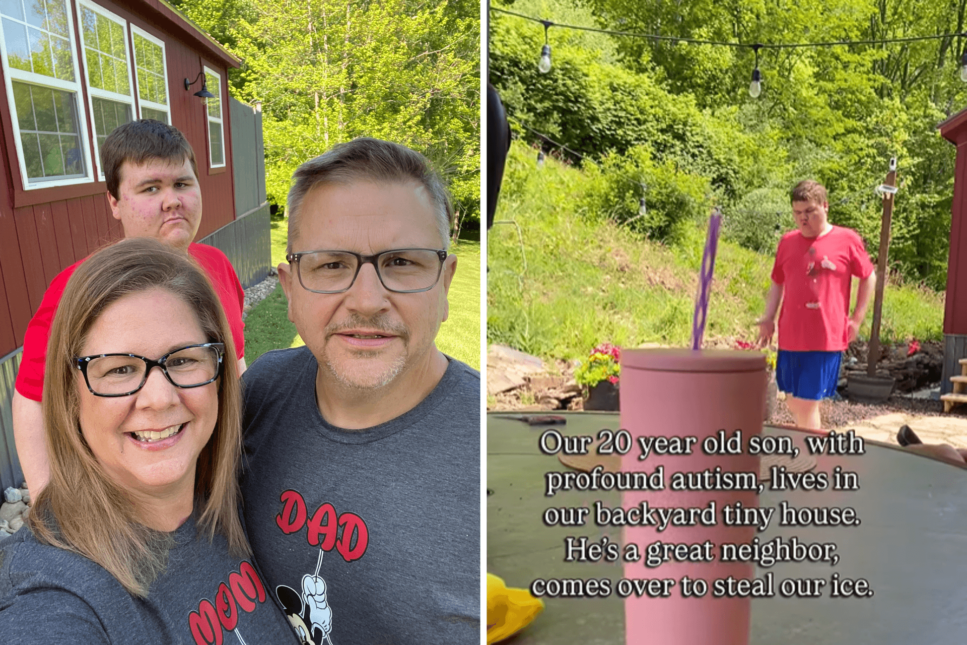 West Virginia Family Builds Train-Themed Tiny House for Autistic Son