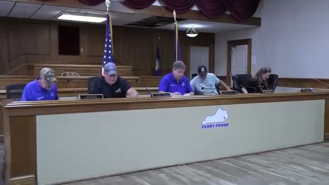 Perry County Fiscal Court Awards Contract, Approves Draw Requests at Routine Meeting