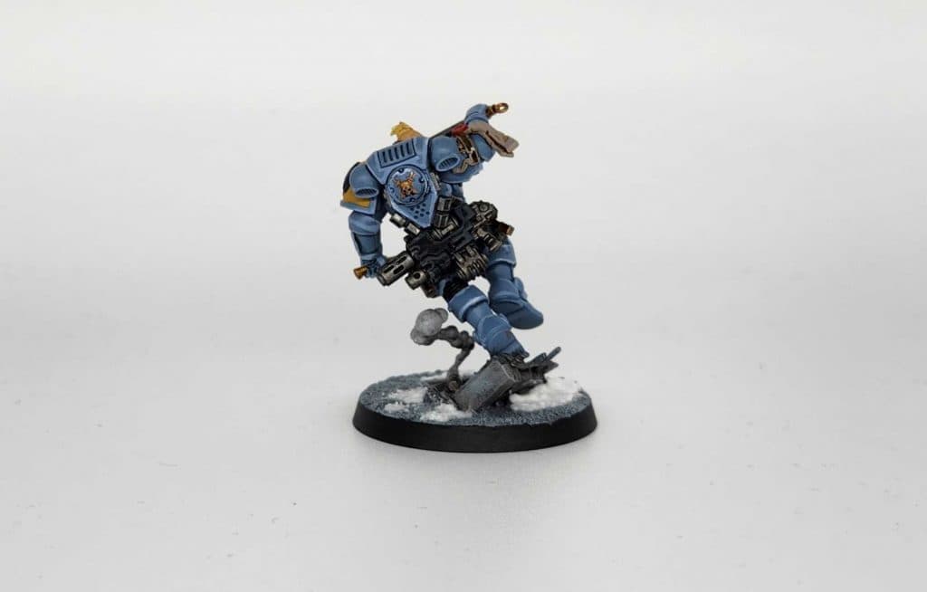 Space Wolves painting project weighs which units to prioritize first