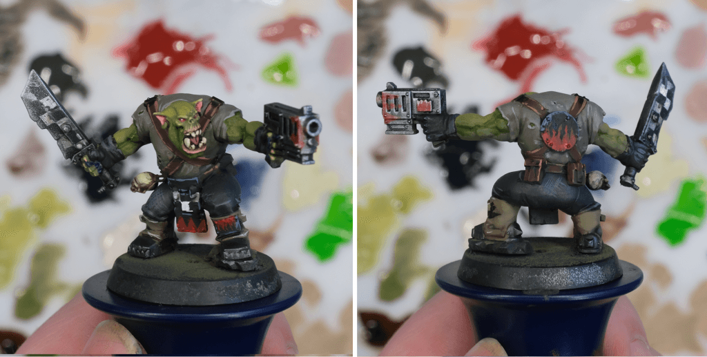 Tabletop Battles breaks down a practical paint scheme for Ork Goffs