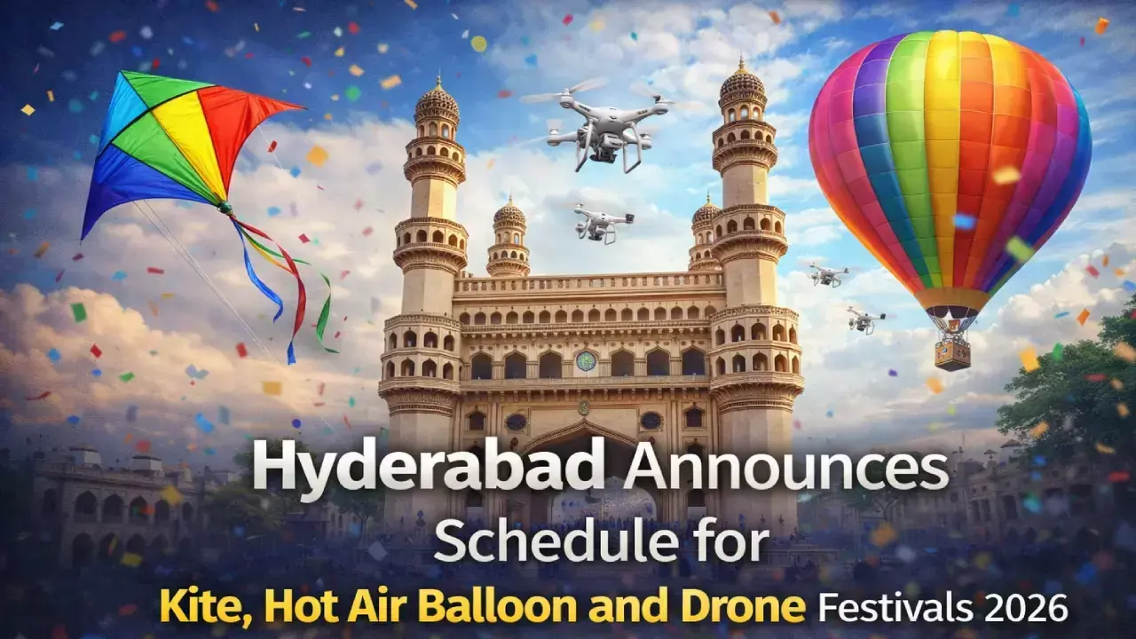 Hyderabad adds large-scale drone festival to Sankranti lineup