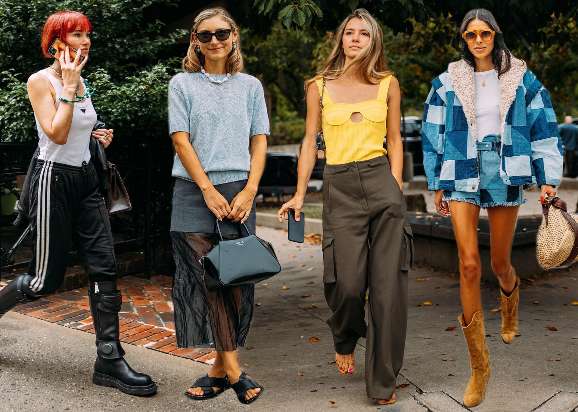 New York Street Style Spring 2026: Smart Layering, Polka Dots, Petite-Friendly Co-ords