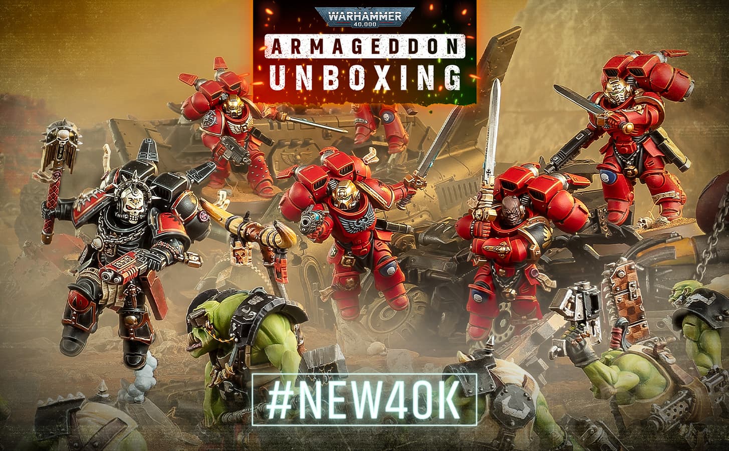 Warhammer staff showcase diverse Armageddon schemes for new miniatures