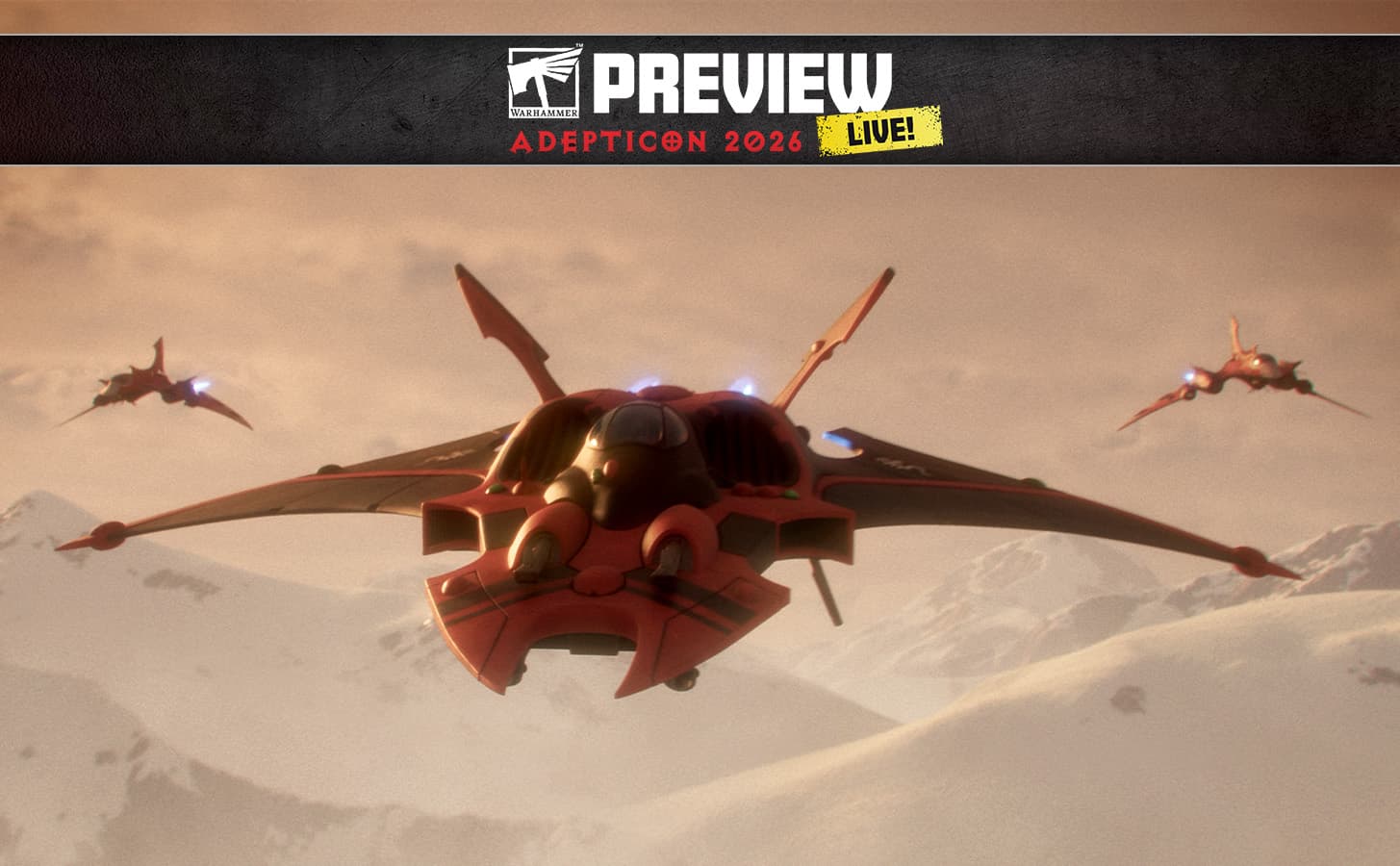 Warhammer TV teases Aeronautica Imperialis animation at AdeptiCon preview