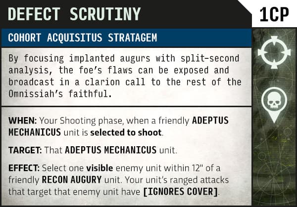 Adeptus Mechanicus reveal new detection tricks for precision battlefield hunts