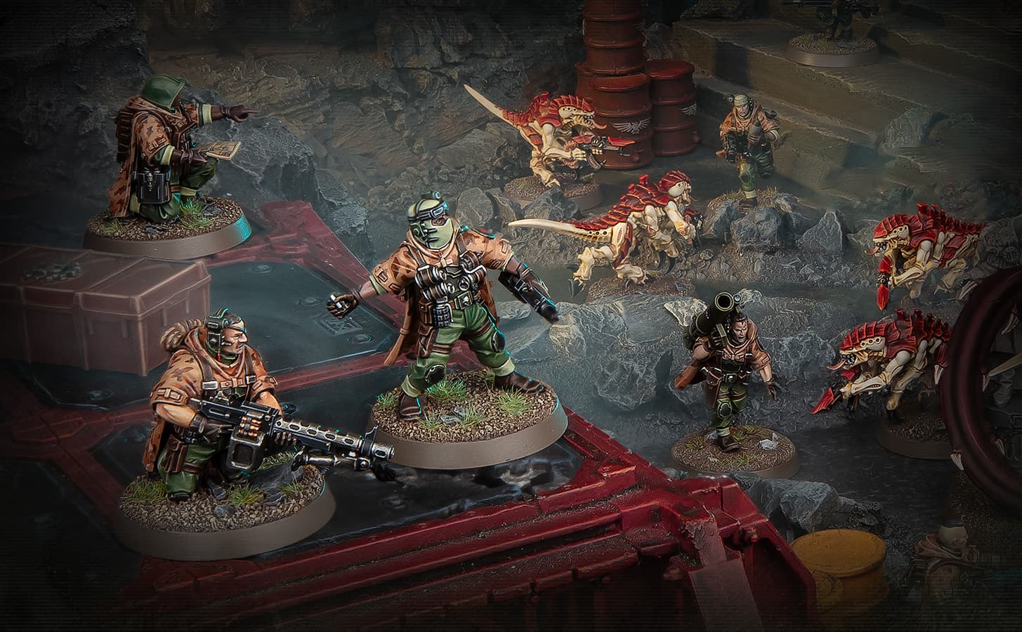 Cadian Recon Squad becomes a flexible new Astra Militarum unit